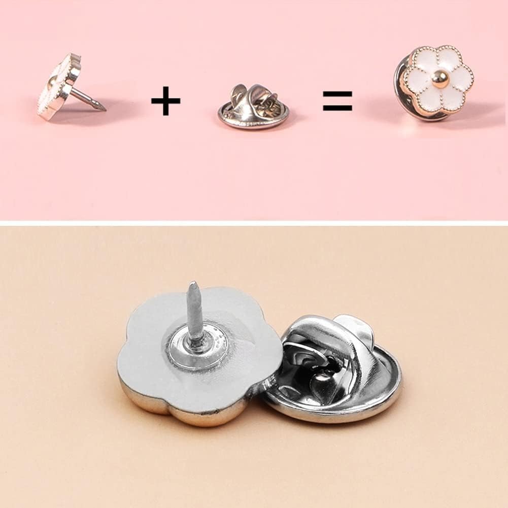 Decorative Shirt/ Jean Button Pins – Assorted Stylish Designs